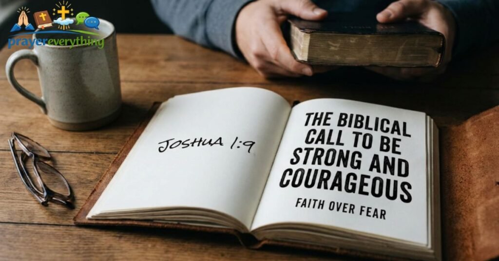 The Biblical Call to Be Strong and Courageous