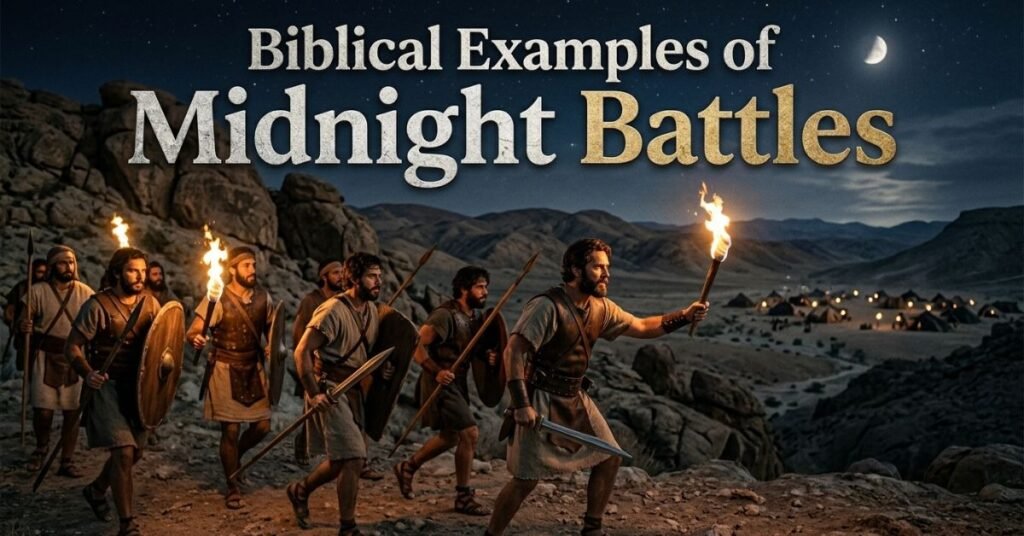 Biblical Examples of Midnight Battles