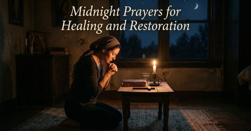 Midnight Prayers for Healing and Restoration