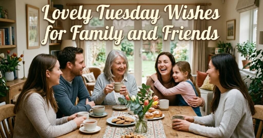 Lovely Tuesday Wishes for Family and Friends