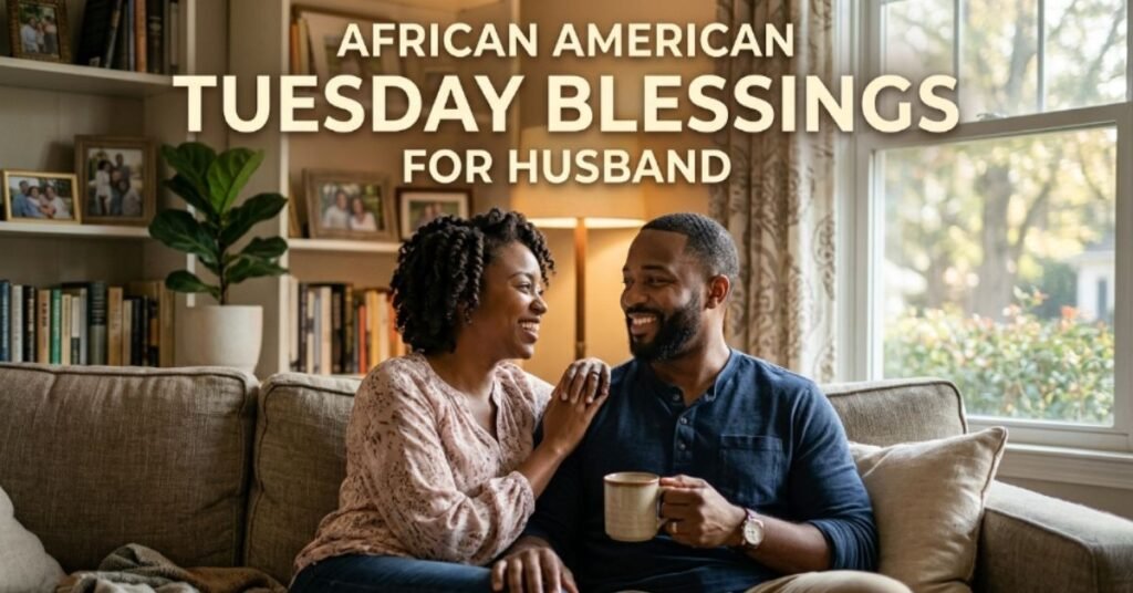 African American Tuesday Blessings for Husband