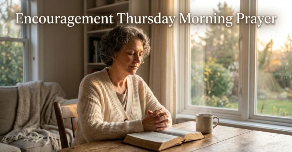 Encouragement Thursday Morning Prayer