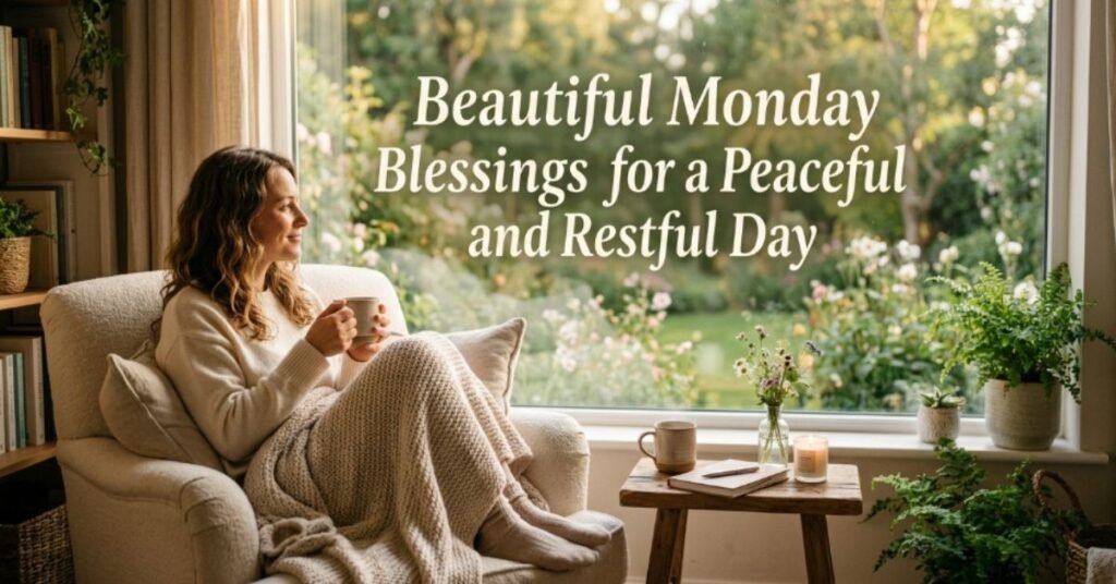 Beautiful Monday, Blessings for a Peaceful and Restful Day