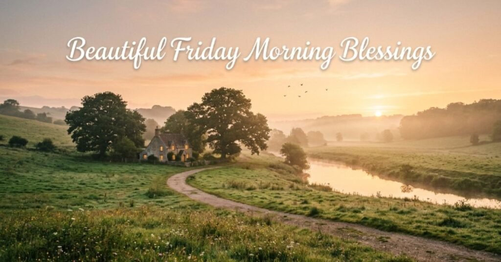 Beautiful Friday Morning Blessings