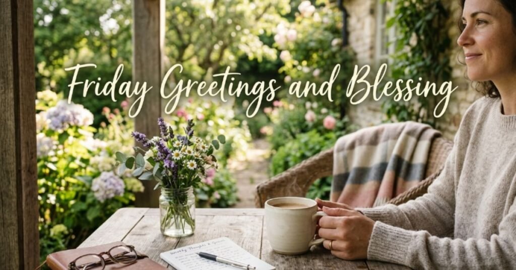 Friday Greetings and Blessing