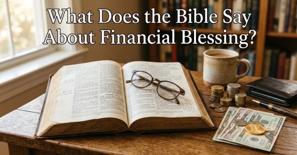 What Does the Bible Say About Financial Blessing?