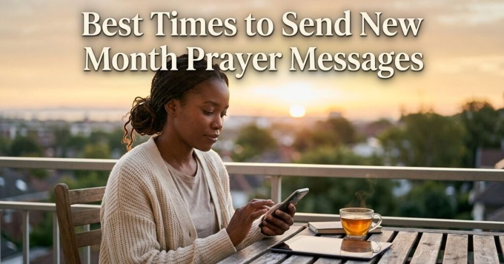 Best Times to Send New Month Prayer Messages