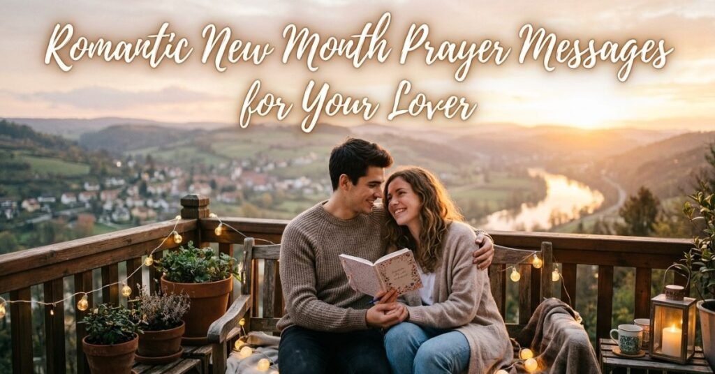 Romantic New Month Prayer Messages for Your Lover