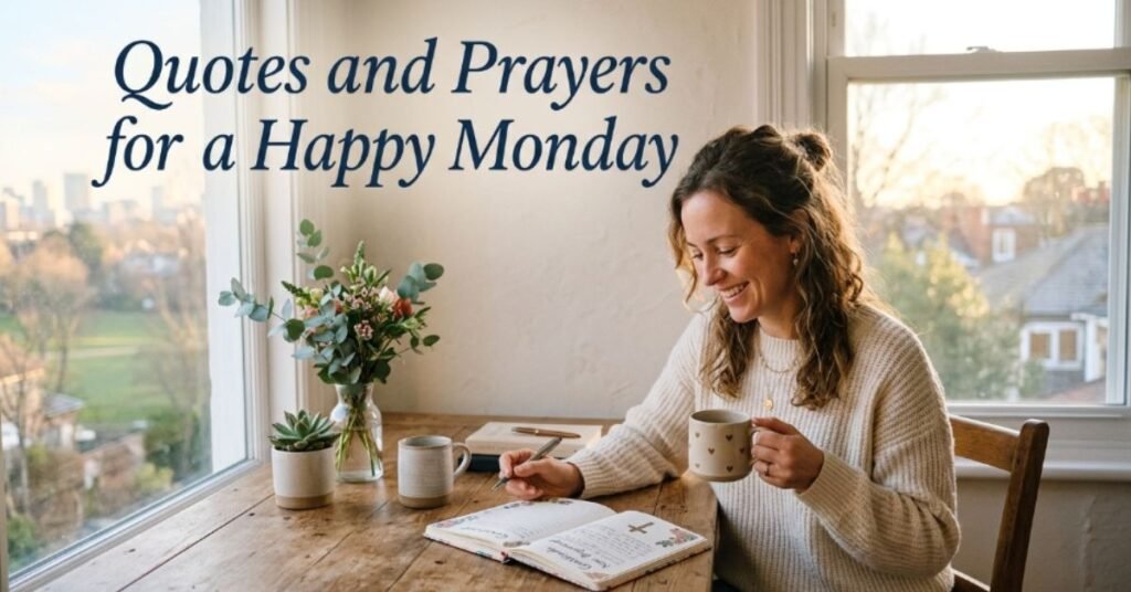 Quotes and Prayers for a Happy Monday