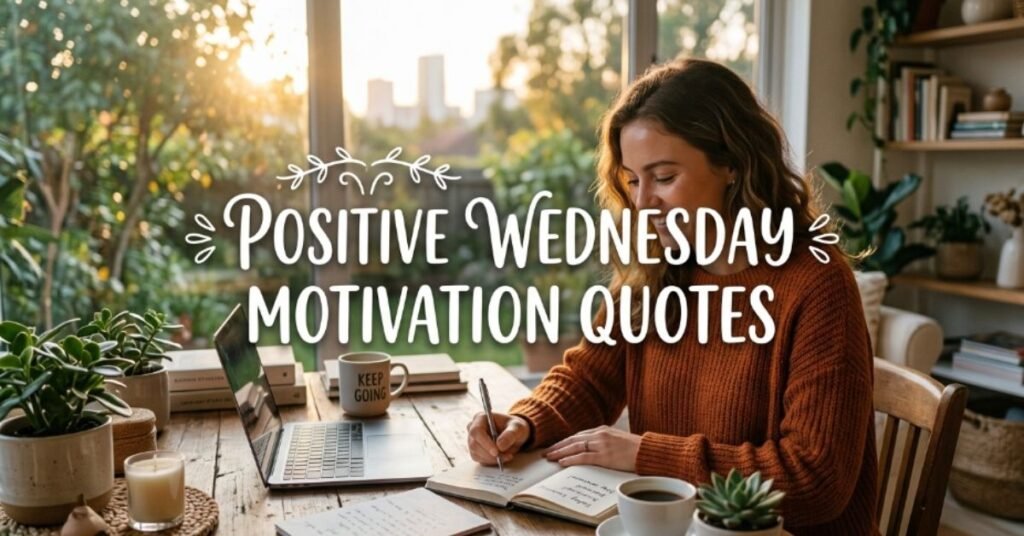 Positive Wednesday Motivation Quotes