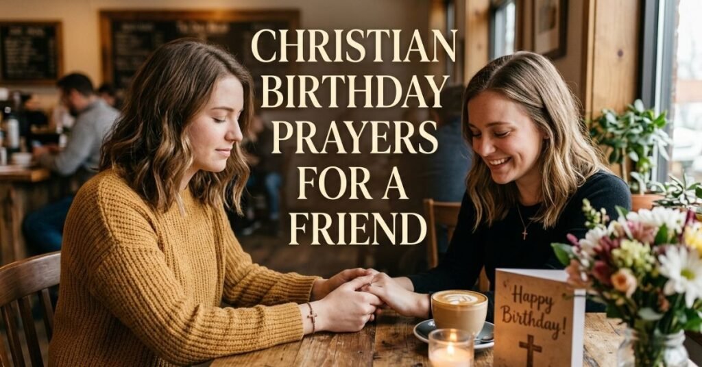 Christian Birthday Prayers for a Friend