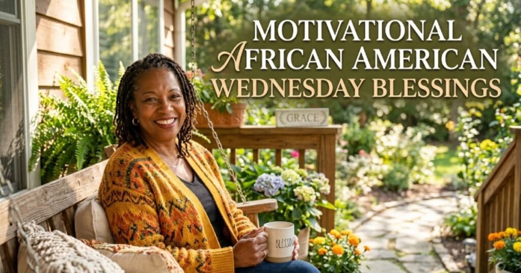 Motivational African American Wednesday Blessings