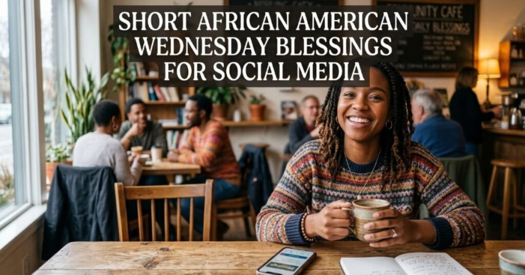 Short African American Wednesday Blessings for Social Media