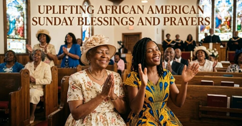 Uplifting African American Sunday Blessings And Prayers