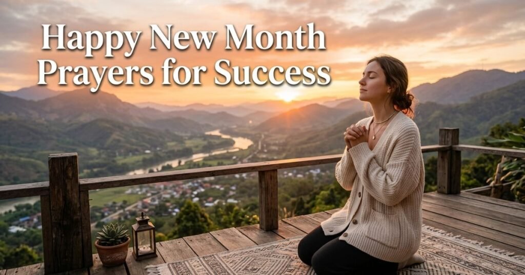 Happy New Month Prayers for Success