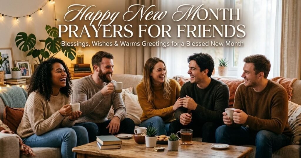 Happy New Month Prayers for Friends