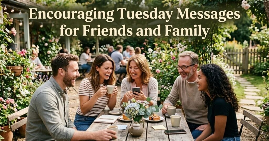 Encouraging Tuesday Messages for Friends and Family