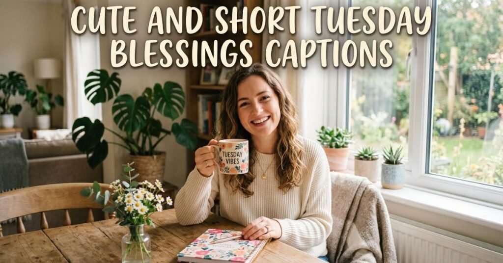 Cute and Short Tuesday Blessings Captions