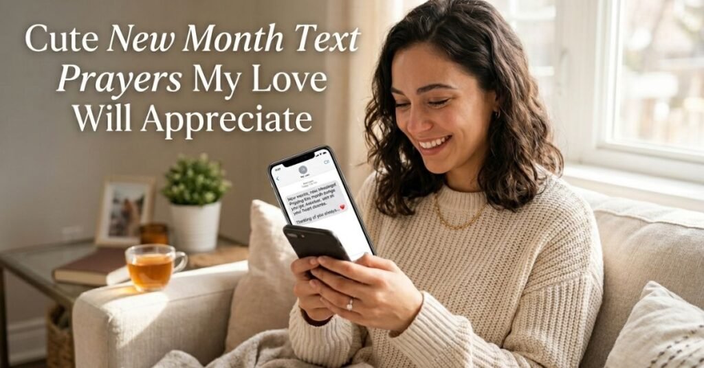 Cute New Month Text Prayers My Love Will Appreciate