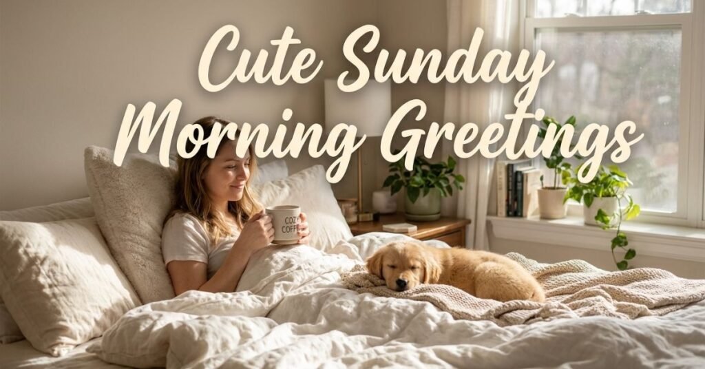 Cute Sunday Morning Greetings