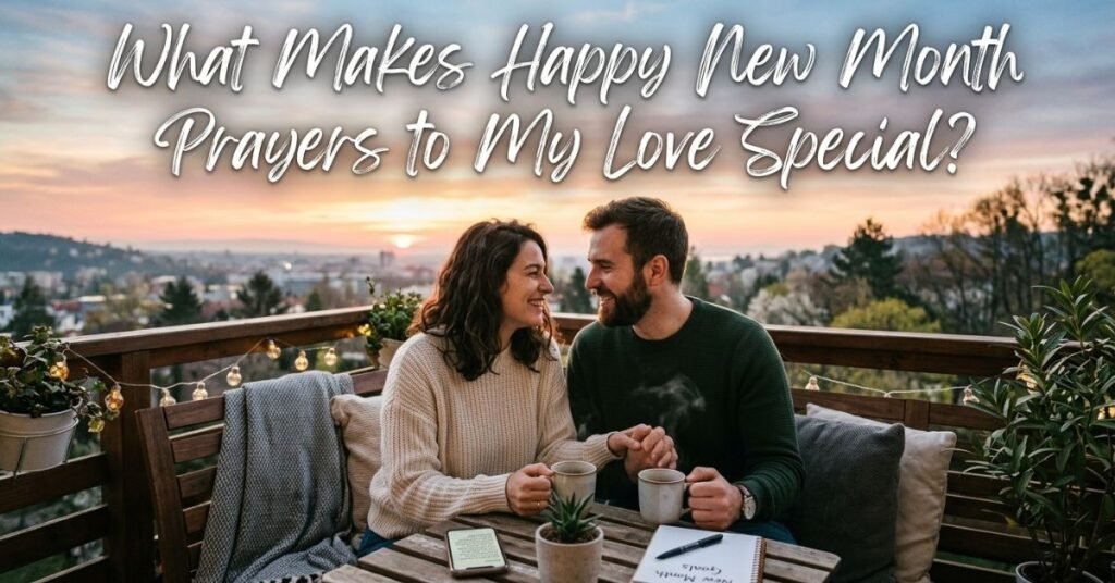 What Makes Happy New Month Prayers to My Love Special?
