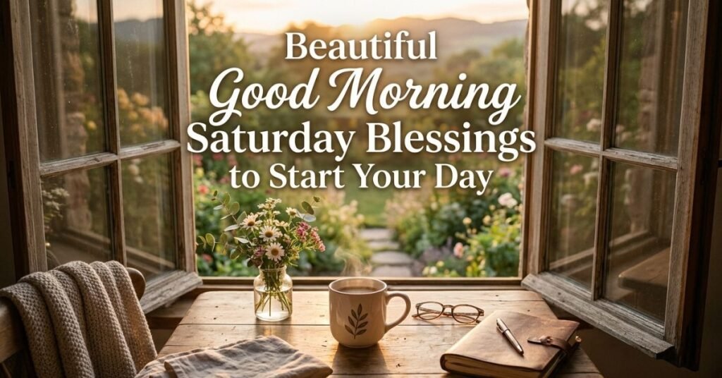 Beautiful Good Morning Saturday Blessings to Start Your Day