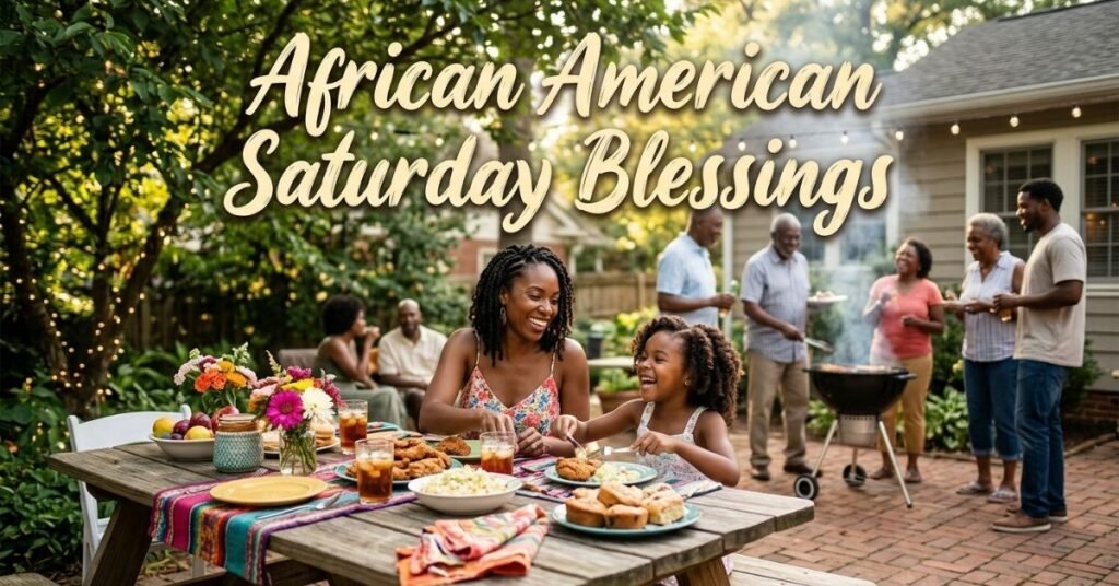 African American Saturday Blessings