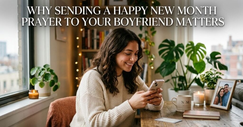 Why Sending a Happy New Month Prayer to Your Boyfriend Matters