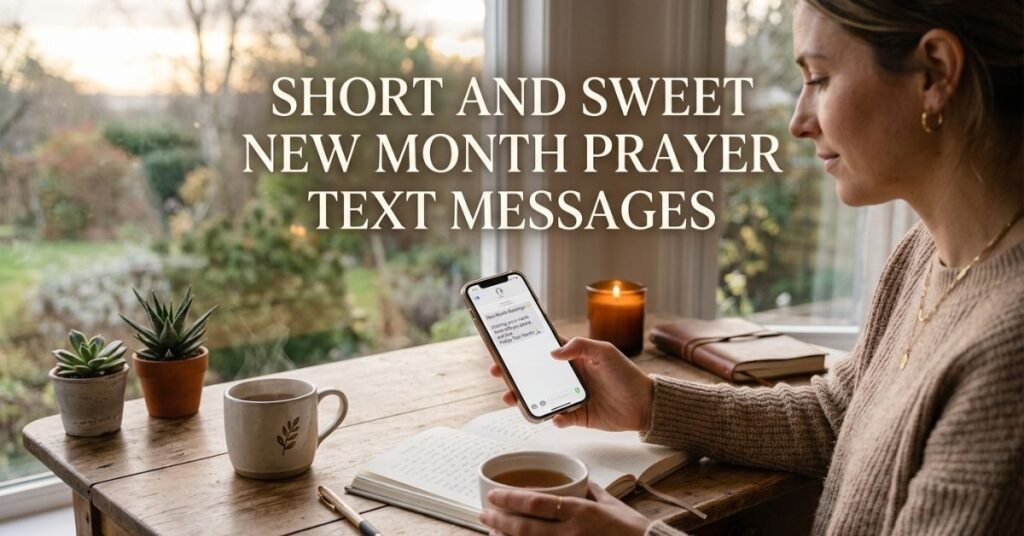 Short and Sweet New Month Prayer Text Messages