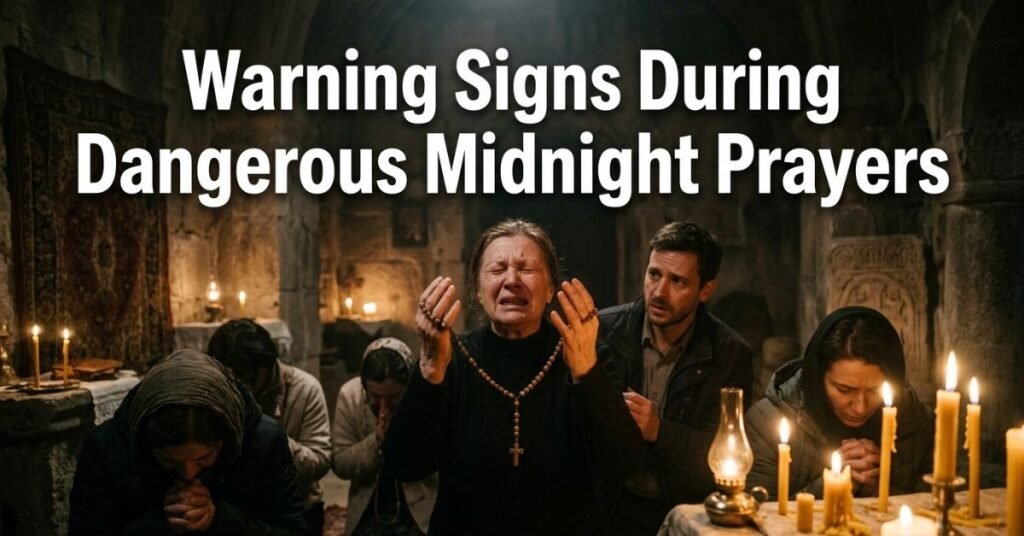 Warning Signs During Dangerous Midnight Prayers