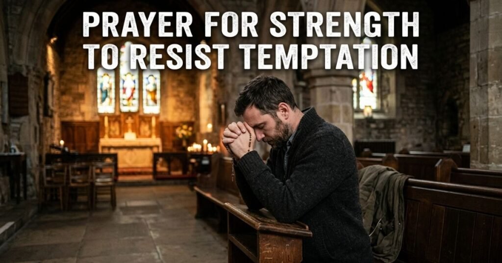Prayer for Strength to Resist Temptation