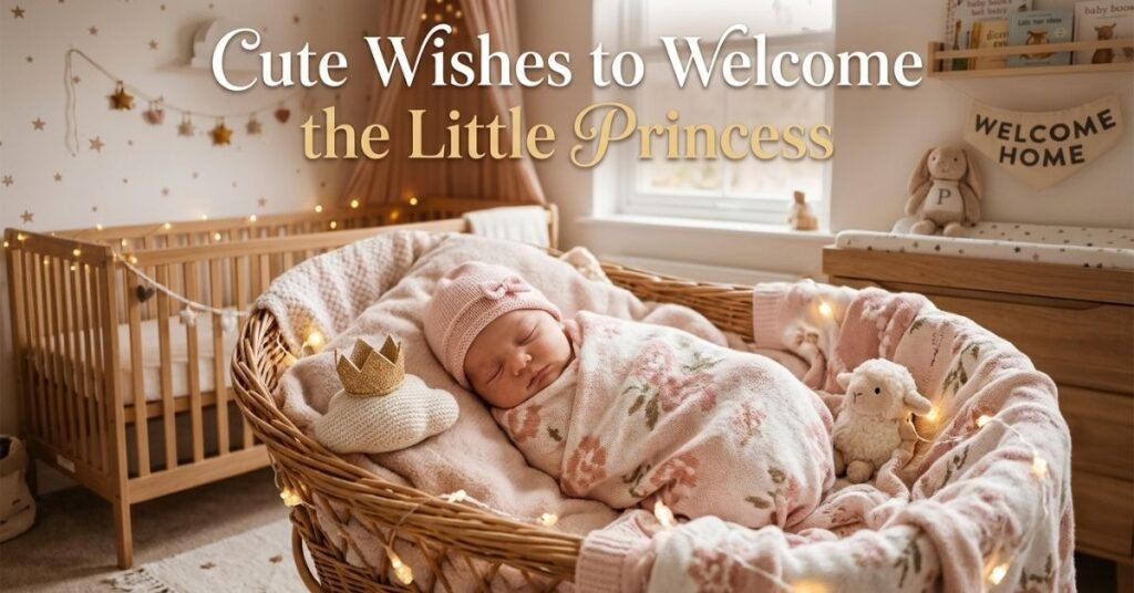 Cute Wishes to Welcome the Little Princess