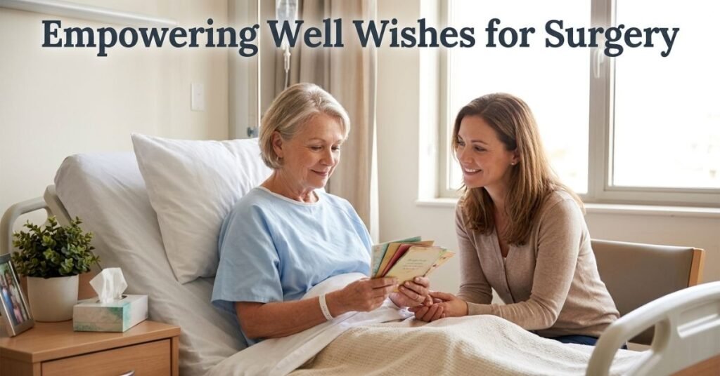 Empowering Well Wishes for Surgery