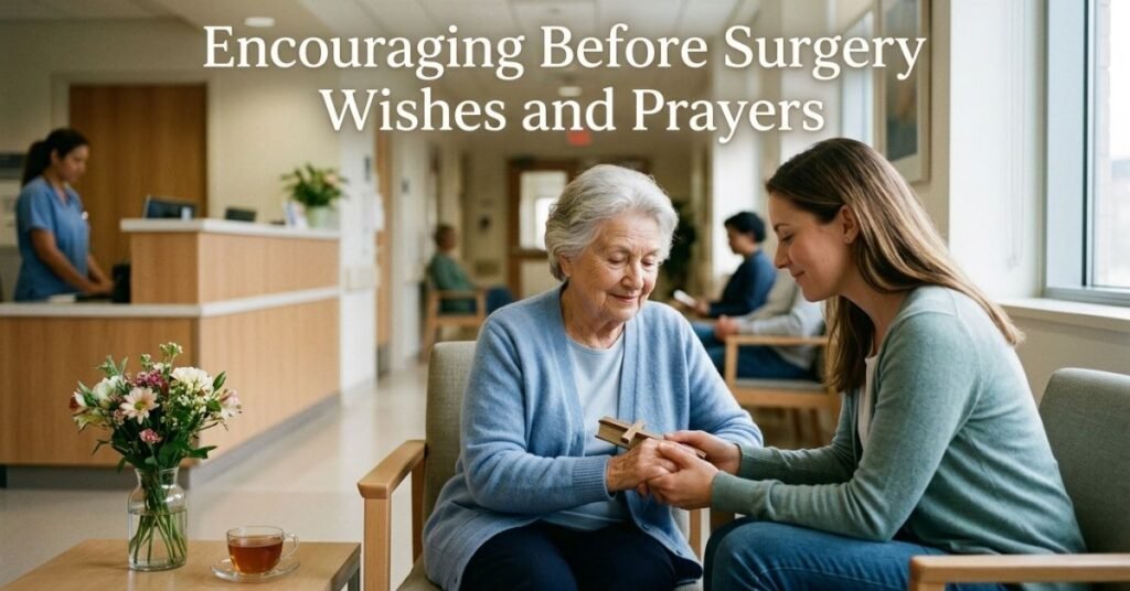 Encouraging Before Surgery Wishes and Prayers