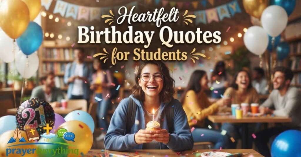 Heartfelt Birthday Quotes for Students