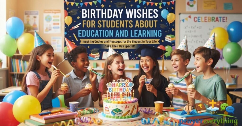 Birthday Wishes for Students About Education and Learning