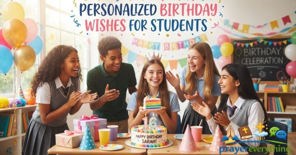 Personalized Birthday Wishes for Students

