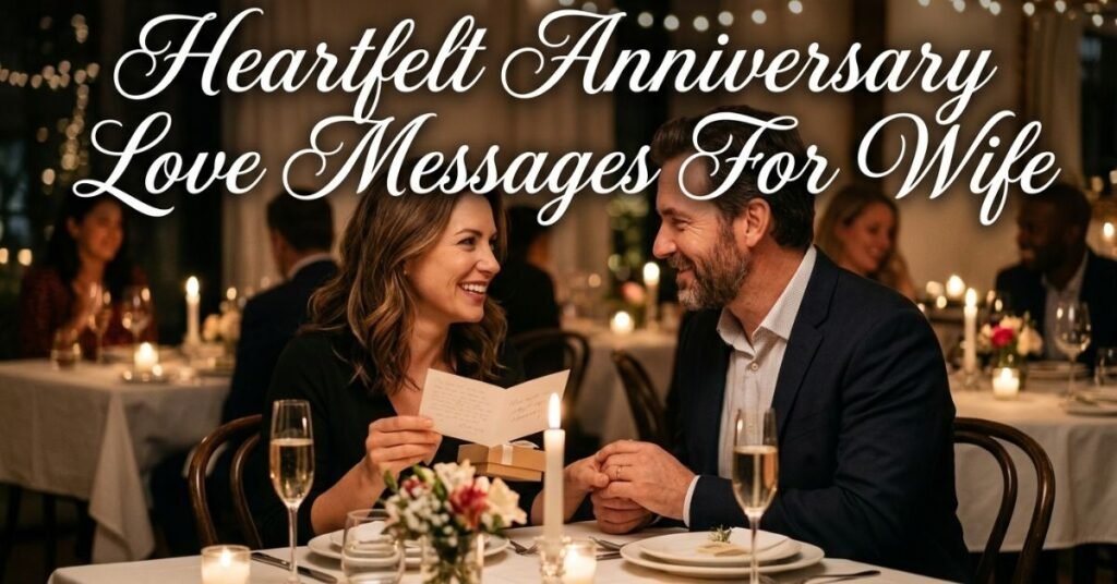 Heartfelt Anniversary Love Messages For Wife