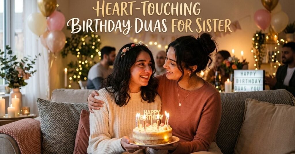 Heart-touching Birthday Duas for Sister