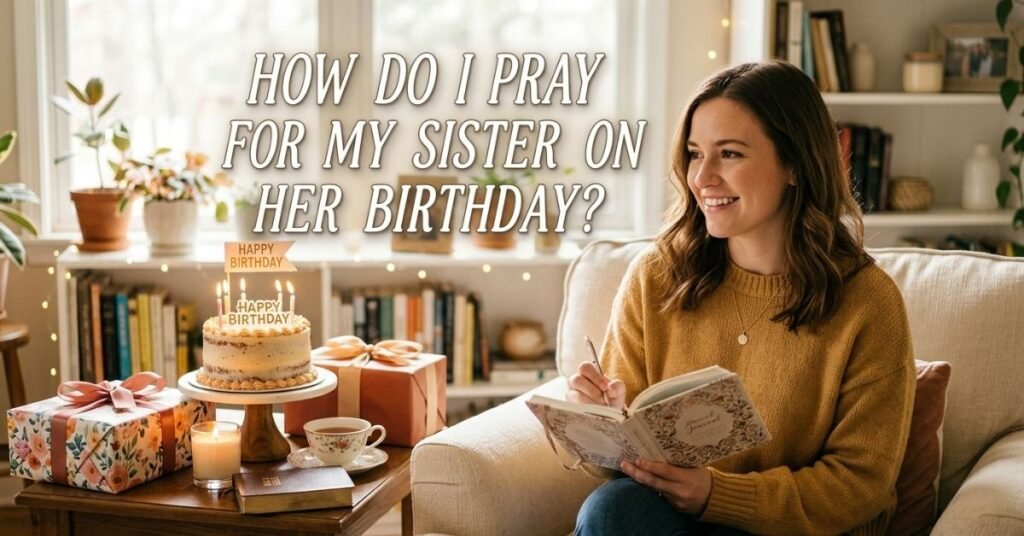 How Do I Pray for My Sister on Her Birthday?