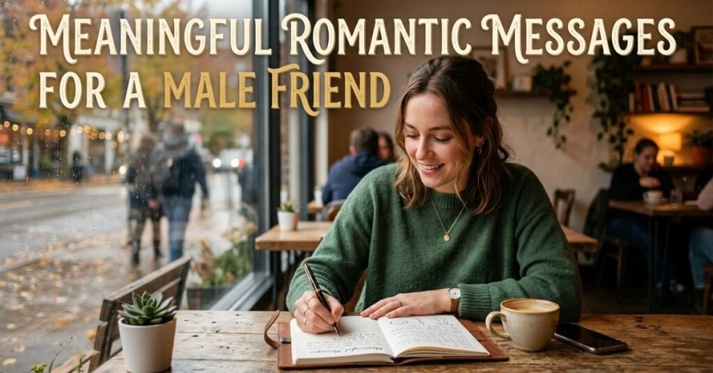 Meaningful Romantic Messages for a Male Friend