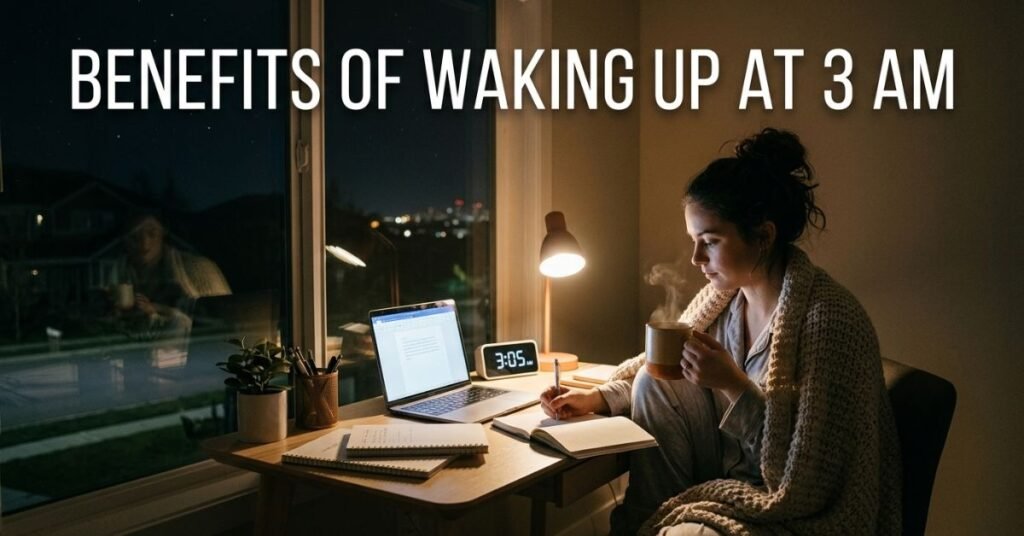 Benefits of Waking Up at 3 AM