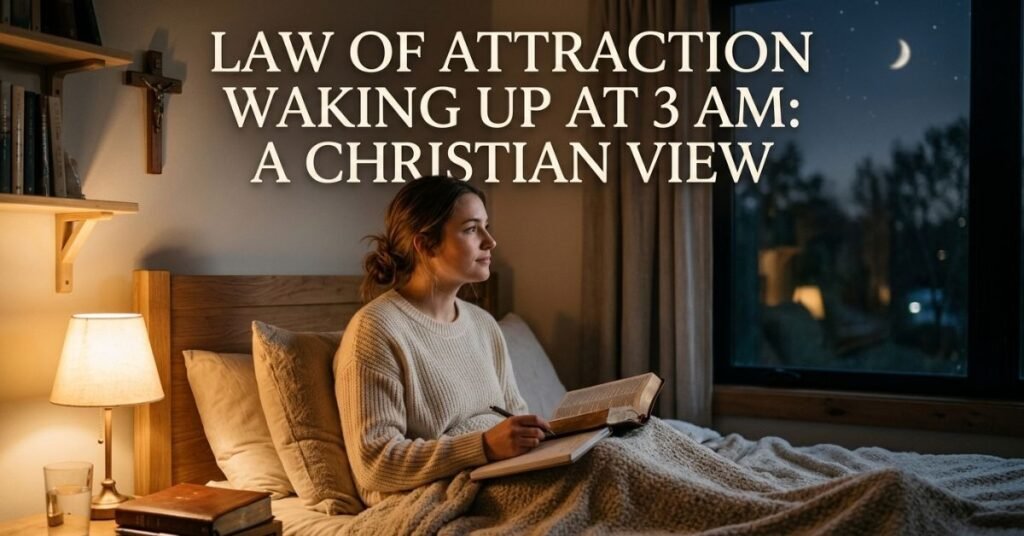 Law of Attraction Waking Up at 3 AM: A Christian View
