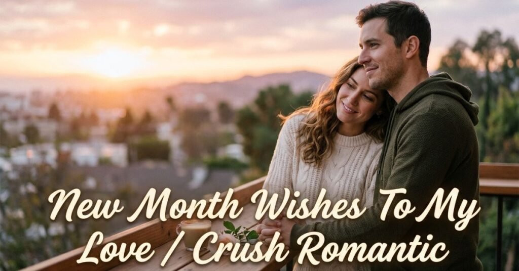 New Month Wishes To My Love / Crush Romantic