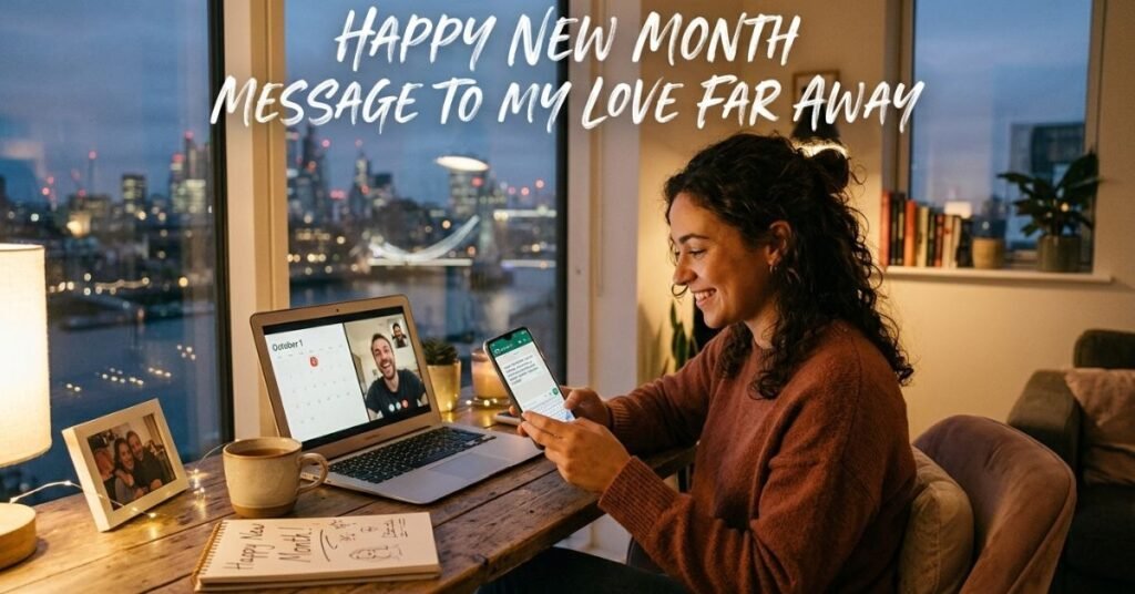 Happy New Month Message To My Love Far Away