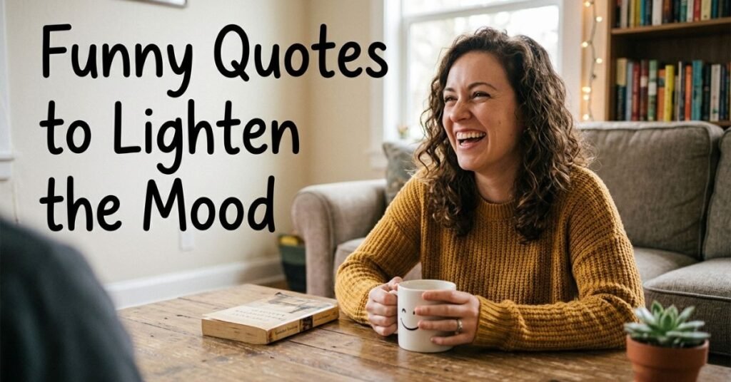 Funny Quotes to Lighten the Mood