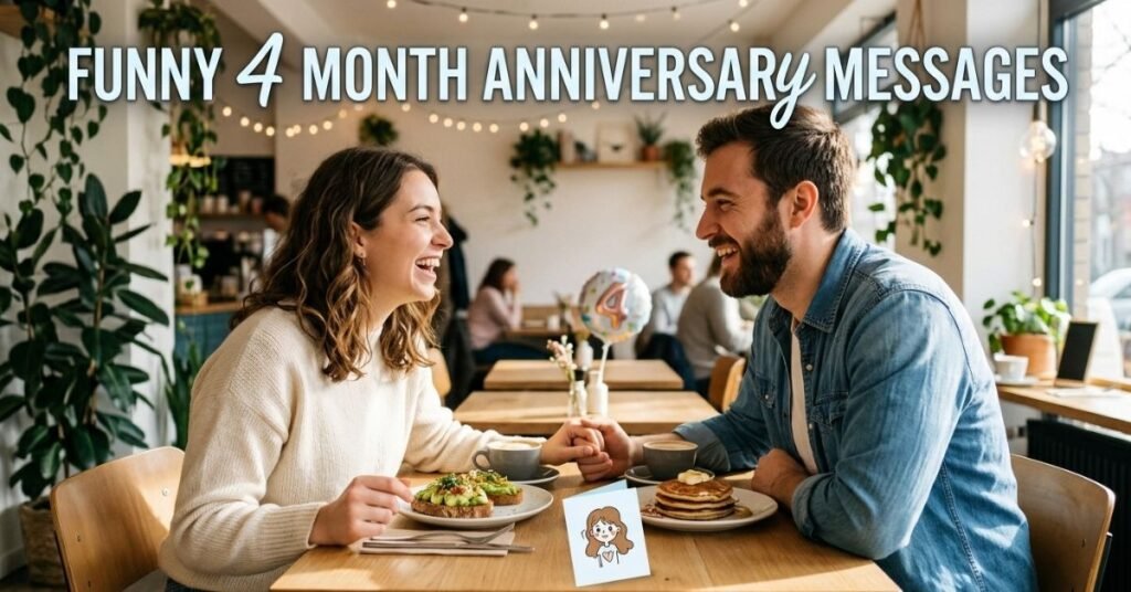 Funny 4 Month Anniversary Messages