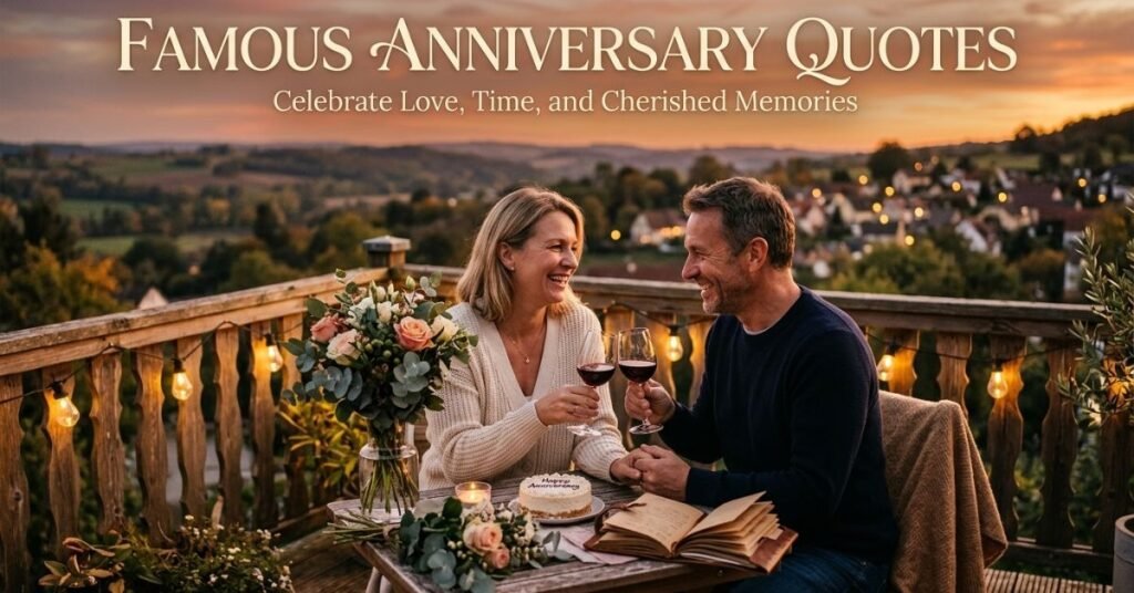 Famous Anniversary Quotes