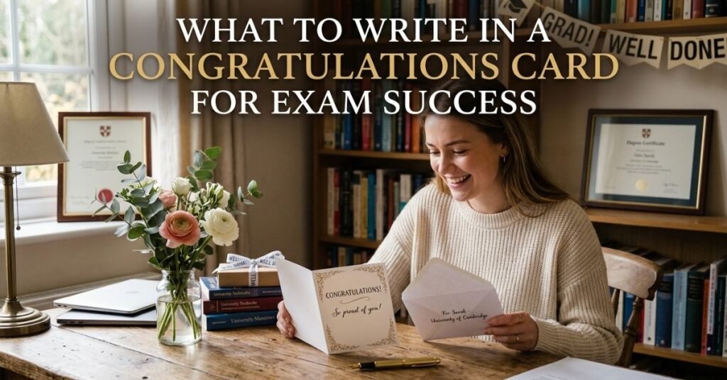 What to Write in a Congratulations Card for Exam Success