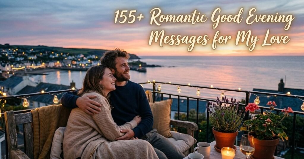 155+ Romantic Good Evening Messages for My Love